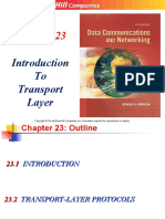 Week12 Chap23 IntroToTransportLayer