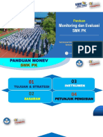 Petunjuk Teknis Panduan Monev SMK PK