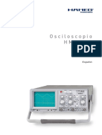 Manual Oscilocopio HM303-6