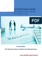 The Federal Resume Guide: What You Should Know When Applying For A Federal Career
