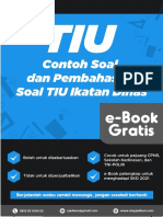 TIU Ikatan Dinas (Soal Dan Pembahasan)