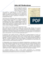 Literatura Española Del Modernismo