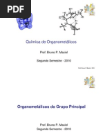 2 - Química de Organometálicos - Intro e Grupo Principal 2