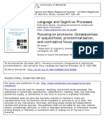 Language and Cognitive Processes