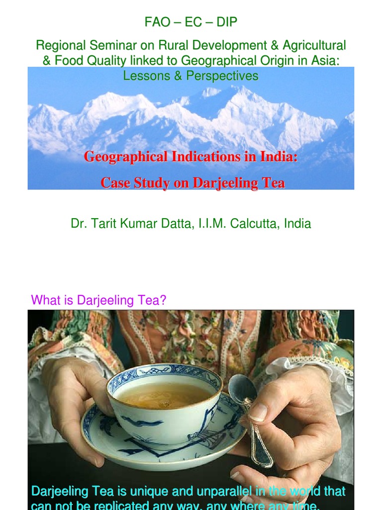 Datta Darjeeling Tea (Good) | PDF | Tea | Trademark