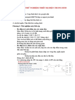ĐỀ CƯƠNG THỬ NGHIỆM THIẾT BỊ ĐIỆN TRONG HTĐ