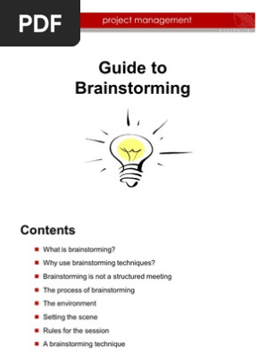 Brainstorming
