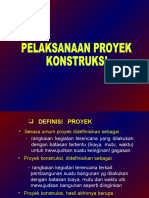 Pelaksanaan Proyek REVISI