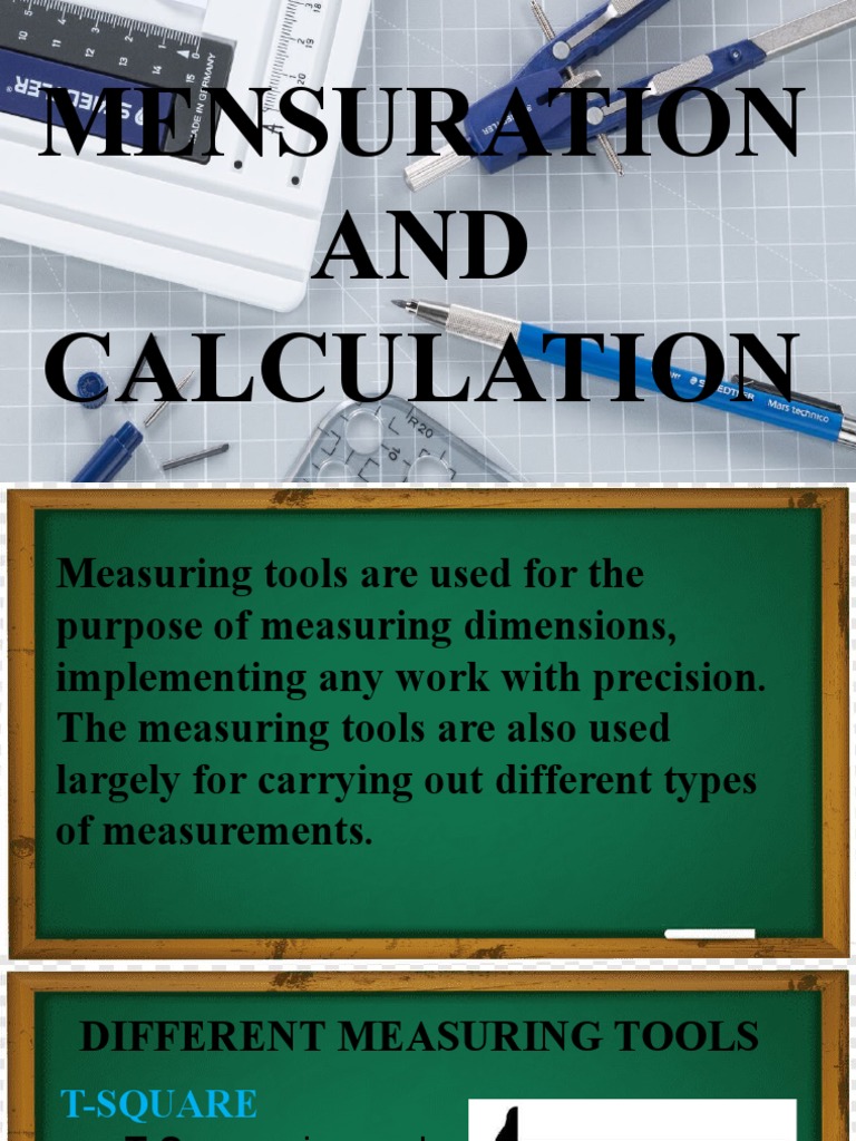An Overview of Common Measuring Tools Used in Technical Drawing PDF