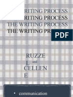 The Writing Process The Writing Process