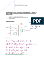 Metodos de Análisis Circuitos Senoidales en Estado Estable