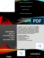 DIDACTICA DE LAS MATEMATICAS II La Geometría y Su Historia I