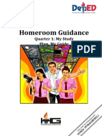 Homeroom Guidance: Quarter 1: My Study Plan, My Guide