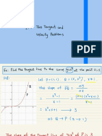 2.1 The Tangent and Velocity Problems