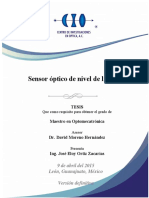 Sensor Óptico de Nivel de Líquidos Basado en Fibra Óptica