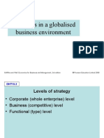 Strategies in A Globalised Business Environment