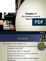The Chemical Level of Organisation