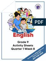 Grade 9 Activity Sheets Quarter 1 Week 8