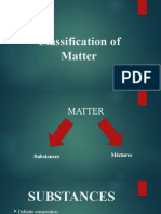 DIONALDO Classification of Matter