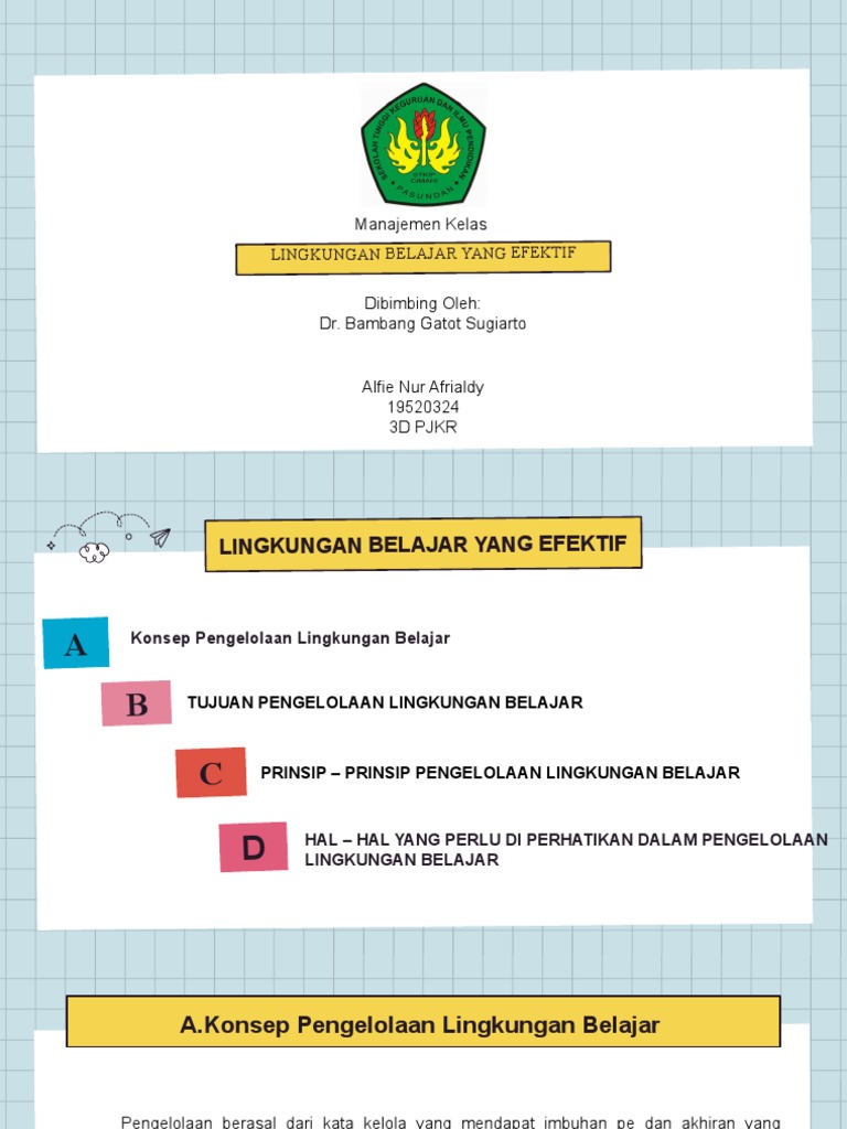 Pengendalian impuls akademik dalam lingkungan belajar