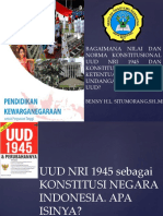 4 - Nilai Dan Norma Konstitusional Uud Nri 1945