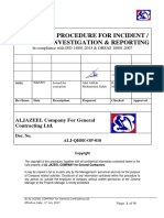 OP-10Procedure For Incident Accident Reporting Investigation & Analysis