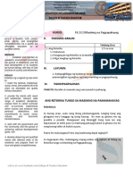 I. Kurso: II. Paksang-Aralin:: FIL 103/masining Na Pagpapahayag