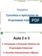 Aula 02 e 03 PROFNIT PI Introducao_PI Acordos Internacionais_2020 v.1