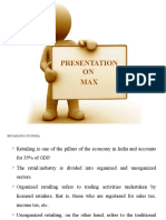 Presentation ON MAX