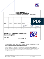 ALJ-HSEM-01 HSE Manual-Procedure Safe Work Practices