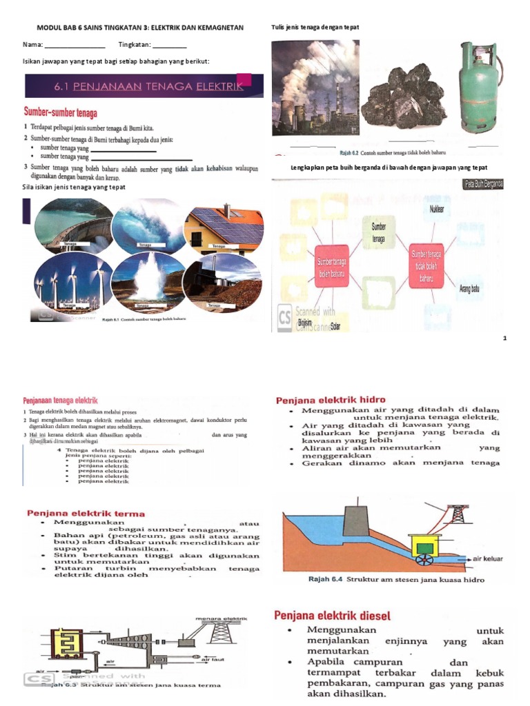2modul Bab 6 Sains Tingkatan 3 | PDF