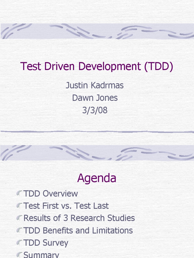 TDD Insights for Software Developers | PDF | Test Driven Development ...