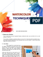 Watercolor: Techniques