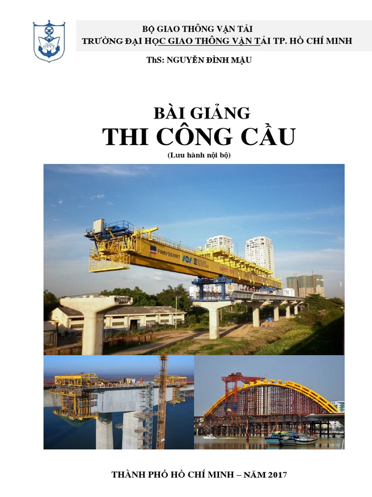 Bai Giang Thi Cong Cau Ths. Nguyen Dinh Mau | PDF