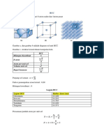 BCC, HCP, NaCl