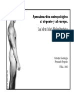 Aproximación Antropológica Al Deporte y Al Cuerpo. La Identidad Fisiculturista