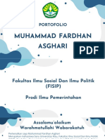 Muhammad Fardhan Asghari: Portofolio