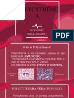 Polycythemi A: Presented By: Palaran, Nina Mae C