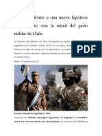 Argentina frente a una nueva hipótesis de conflicto