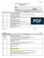 Nghi Son 2 BOT Thermal Power Plant Project Design Query Sheet