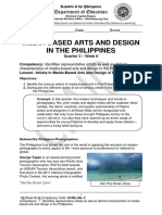 Media-Based Arts and Design in The Philippines: Name: - Date: - Score