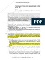 6.4. Fabrication Tolerances: Commentary