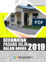 Kecamatan Padang Hilir Dalam Angka 2019