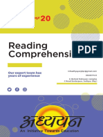Reading Comprehension: Our Expert Team Has Years of Experience