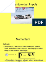 Fisika Dasar - Momentum Dan Impuls - 1