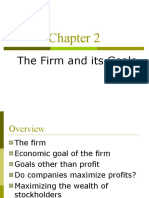 The Firm and Its Goals