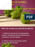 Principles of Normal Nutrition: Santiago T.K. de Leon, Jr. RND, MAHED, PSM-FPM