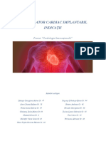 Defibrilator Cardiac Implantabil Indicatii