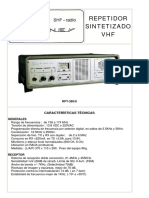 Manual Repetidor VHF 389/S Koney