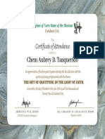 Chem Aubrey D. Tanqeurido (E-Certificate)